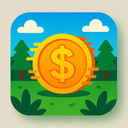 icon_nature_coin_digital_glitch icon preview