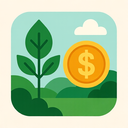 icon_nature_coin_geometric icon preview