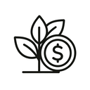 icon_nature_coin_minimal_outline icon preview