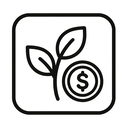 icon_nature_coin_monochrome icon preview