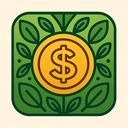 icon_nature_coin_organic_pattern icon preview
