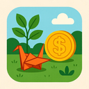 icon_nature_coin_origami icon preview