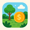 icon_nature_coin_rounded icon preview