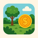 icon_nature_coin_vector icon preview