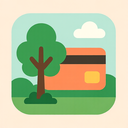 icon_nature_credit_card_flat_pastel icon preview