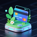icon_nature_credit_card_futuristic icon preview