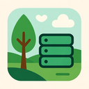 icon_nature_database_geometric icon preview