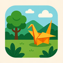 icon_nature_database_origami icon preview