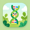 icon_nature_dna_strand_cartoon icon preview