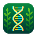 icon_nature_dna_strand_digital_glitch icon preview