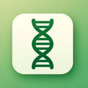 icon_nature_dna_strand_elegant icon preview