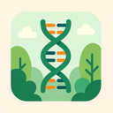 icon_nature_dna_strand_flat_pastel icon preview