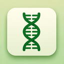icon_nature_dna_strand_iconic icon preview