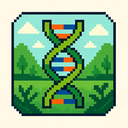 icon_nature_dna_strand_pixel_art icon preview