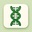 icon_nature_dna_strand_simplified icon preview
