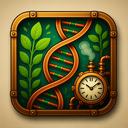 icon_nature_dna_strand_steampunk icon preview