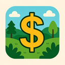 icon_nature_dollar_sign_bold icon preview