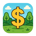 icon_nature_dollar_sign_cartoon icon preview