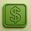 icon_nature_dollar_sign_embossed icon preview