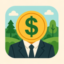 icon_nature_dollar_sign_formal icon preview