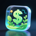 icon_nature_dollar_sign_futuristic icon preview