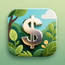 icon_nature_dollar_sign_metallic icon preview