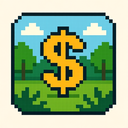icon_nature_dollar_sign_pixel_art icon preview