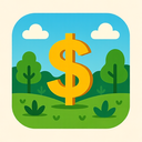 icon_nature_dollar_sign_playful icon preview