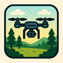 icon_nature_drone_bold icon preview