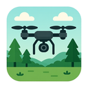 icon_nature_drone_flat_design icon preview