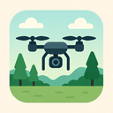icon_nature_drone_flat_pastel icon preview