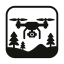 icon_nature_drone_monochrome icon preview