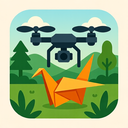 icon_nature_drone_origami icon preview