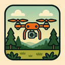 icon_nature_drone_retro icon preview