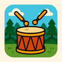 icon_nature_drum_bold icon preview