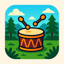 icon_nature_drum_digital_glitch icon preview