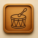 icon_nature_drum_embossed icon preview