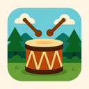 icon_nature_drum_geometric icon preview