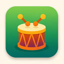 icon_nature_drum_gradient icon preview