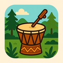 icon_nature_drum_tribal icon preview