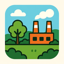 icon_nature_factory_filled icon preview