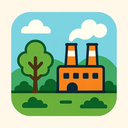 icon_nature_factory_modern icon preview
