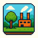 icon_nature_factory_pixel_art icon preview