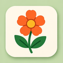 icon_nature_flower_asymmetrical icon preview