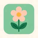 icon_nature_flower_flat_pastel icon preview