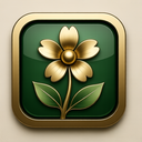 icon_nature_flower_metallic icon preview