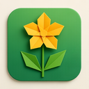 icon_nature_flower_origami icon preview
