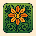 icon_nature_flower_tribal icon preview
