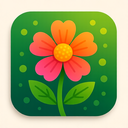 icon_nature_flower_vibrant_colors icon preview