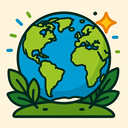 icon_nature_globe_bold icon preview